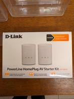 D-Link DHP-307AV Powerline HomePlug AV starter kit, D-Link, Enlèvement ou Envoi, Neuf