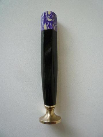 Blanco afdichtingszegel beschikbaar voor biedingen