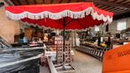 Grote nieuwe parasol voor markt of horeca incl. voet, Zakelijke goederen, Ophalen