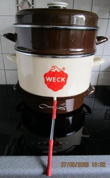 Vintage ontsapper / sapbereider van het merk Weck beschikbaar voor biedingen