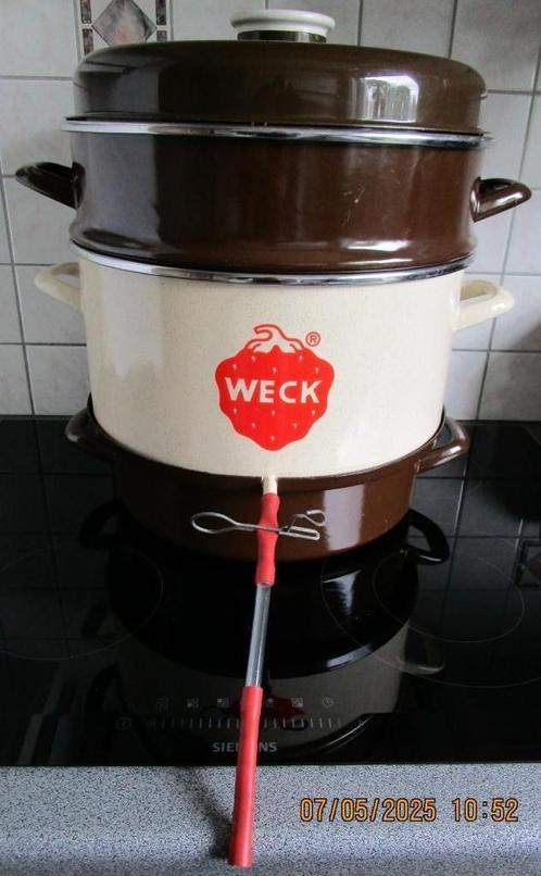 Vintage ontsapper / sapbereider van het merk Weck, Huis en Inrichting, Keuken | Potten en Pannen, Gebruikt, Overige typen, Overige materialen
