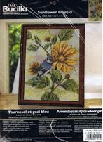 Borduurpakket Sunflower Bluejay, Ophalen of Verzenden, Nieuw, Borduurpakket