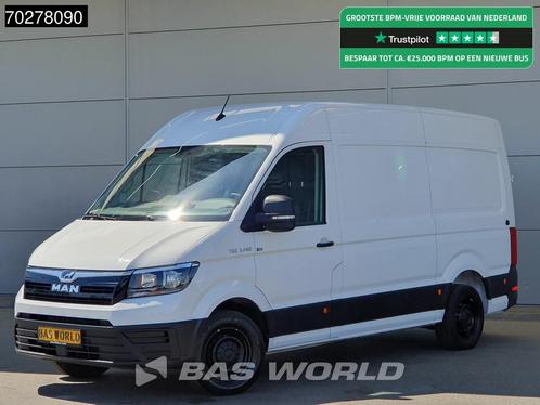 MAN TGE 3.140 Automaat L3H3 Trekhaak Airco Camera Parkeersen, Auto's, Bestelwagens en Lichte vracht, Bedrijf, Te koop, Achteruitrijcamera