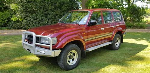 Toyota Landcruiser HDJ 80 - 12v - 1994, Auto's, Toyota, Particulier, Landcruiser, 4x4, ABS, Airbags, Centrale vergrendeling, Dakrails