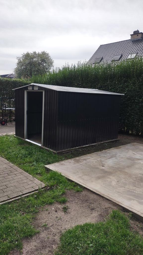 Tuinhuis 3m x 2,4m in aluminium, Tuin en Terras, Overkappingen, Zo goed als nieuw, Overige typen, Ophalen