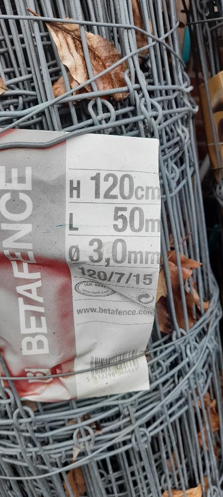 Betafence ursus / weide /schapen draad, Jardin & Terrasse, Gaze & Fils, Neuf, Fil, 20 mètres ou plus, Enlèvement