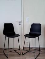 Paar zwarte kinderstoelen - nieuwe zwarte barkrukken, Ophalen, Nieuw, Kunststof
