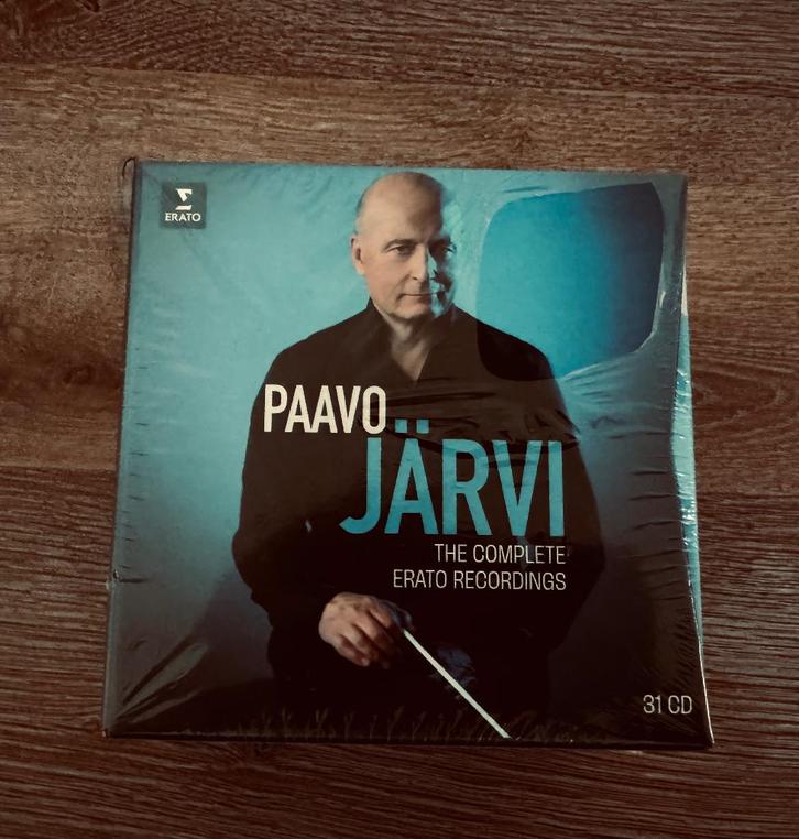 PAAVO JARVI - THE COMPLETE ERATO RECORDINGS (31CD - SEALED), Cd's en Dvd's, Cd's | Klassiek, Nieuw in verpakking, Orkest of Ballet