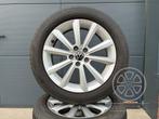 16 inch VW Polo Velgen + Winterbanden MERANO 5x100 Bridgesto, Auto-onderdelen, Gebruikt, Banden en Velgen, Personenwagen, Winterbanden