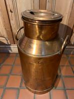 Kopper melkkan, Ophalen, Gebruikt, Overige materialen