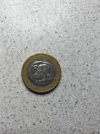 1 euromunt stuk Grieks 2002 uil met s in de ster, Postzegels en Munten, Ophalen