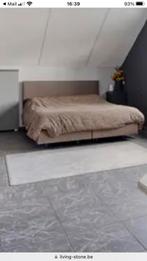 Bed: boxspring met hoofdbord 160x200, Enlèvement, Comme neuf