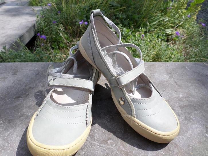 Lichtblauwe ballerinaschoenen in turkoois zilver 32 guma, Kinderen en Baby's, Kinderkleding | Schoenen en Sokken, Gebruikt, Schoenen