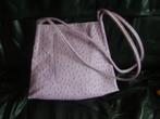 lederen handtas in lila, Enlèvement, Sac à main