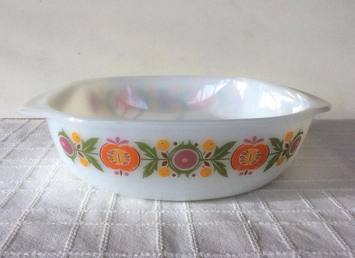 Vintage Schott&Gen ovenschotel Jena glas Mainz, Huis en Inrichting, Keuken | Keukenbenodigdheden, Gebruikt, Ophalen of Verzenden