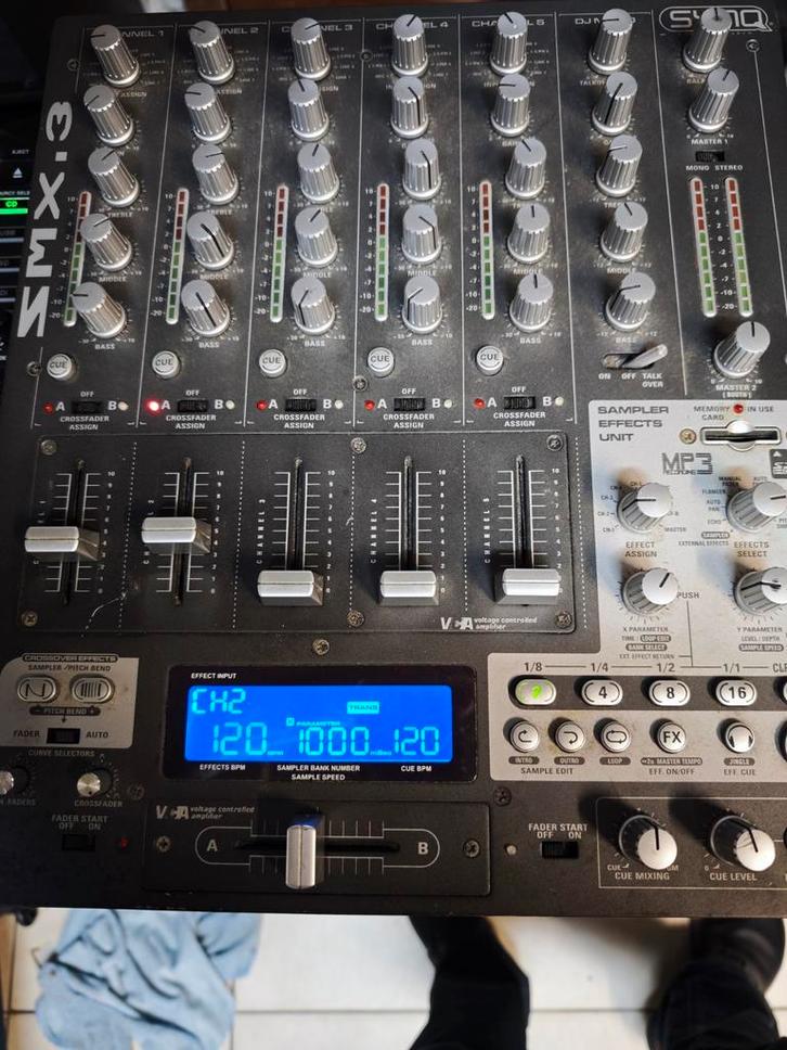 Table Mixage Synq SMX3, Musique & Instruments, Tables de mixage, Utilisé, 5 à 10 canaux, Entrée micro, Enlèvement ou Envoi