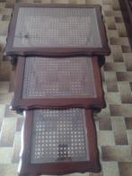 Bijzettafeltjes, Enlèvement ou Envoi, Comme neuf, Bois