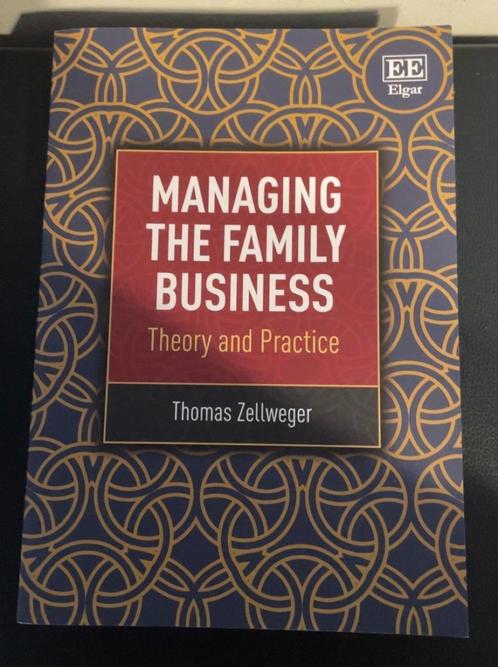 Managing the family business: Theory and practice, Boeken, Studieboeken en Cursussen, Nieuw, Hoger Onderwijs, Ophalen of Verzenden
