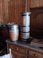 Boterton en stamper, Ophalen