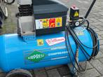 Compressor 50 liter als nieuw, Doe-het-zelf en Bouw, Compressors, 10 bar of meer, Mobiel, Zo goed als nieuw, 25 tot 100 liter