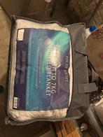 Couverture lestée Polar Night 9 kg – comme neuve – 150x200, Maison & Meubles, Gris, Comme neuf, Enlèvement, Couverture ou Couette