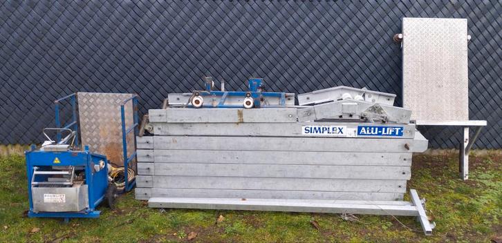 ladderlift DAKLEGGERSLIFT simplex, pannenlift, Zakelijke goederen, Machines en Bouw | Liften, Steigers en Ladders, Ophalen
