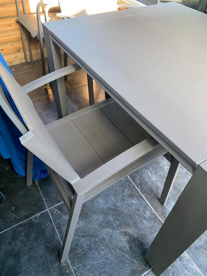 meubili Prachtig tuinset meubili tafel en 4 stoelen, Tuin en Terras, Tuinsets en Loungesets, Zo goed als nieuw, Tuinset, Ophalen