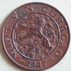 CURACAO : 2 1/2 CENT 1947 KEY DATE  Br UNC 42 UNC, Koningin Wilhelmina, Overige waardes, Losse munt, Verzenden