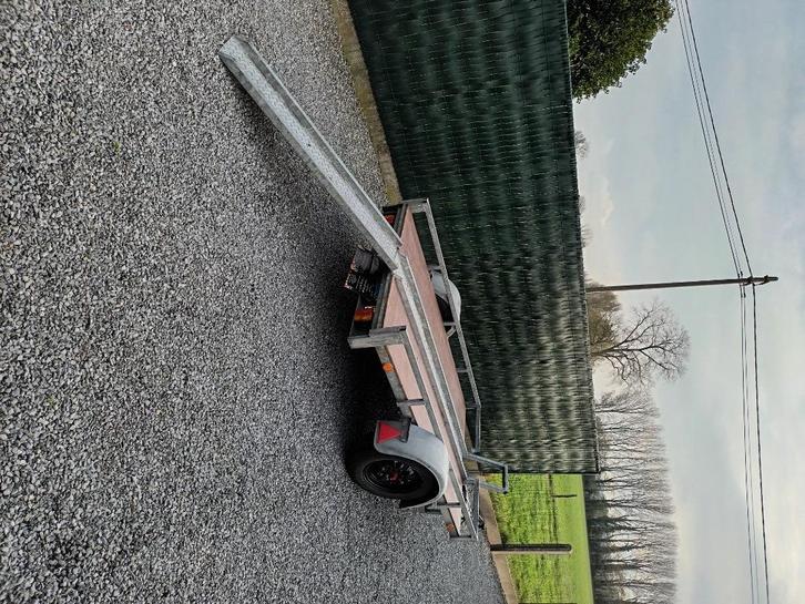 Aanhangwagen voor zware moto of andere, Auto diversen, Aanhangers en Bagagewagens, Gebruikt, Ophalen