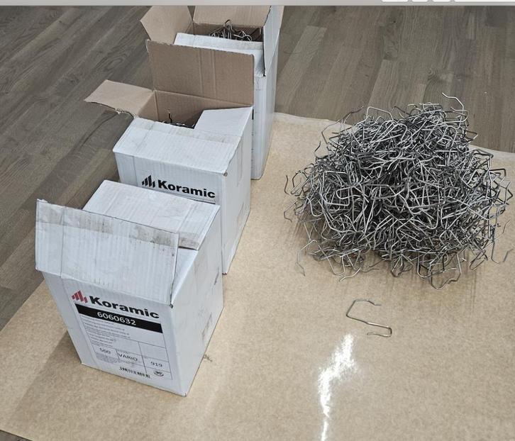 Wienerberger/Koramic 6060632. Panhaak, inox vario 18, Doe-het-zelf en Bouw, Dakpannen en Dakbedekking, Nieuw, Overige typen, Metaal