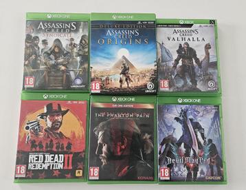 11 XBOX One games  beschikbaar voor biedingen
