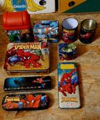 Verzameling blikken spiderman doosjes, Collections, Boîte en métal, Comme neuf, Enlèvement ou Envoi
