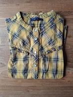 King Louie - geelruiten blouse - maat 36, King Louie, Ophalen of Verzenden, Zo goed als nieuw, Maat 36 (S)