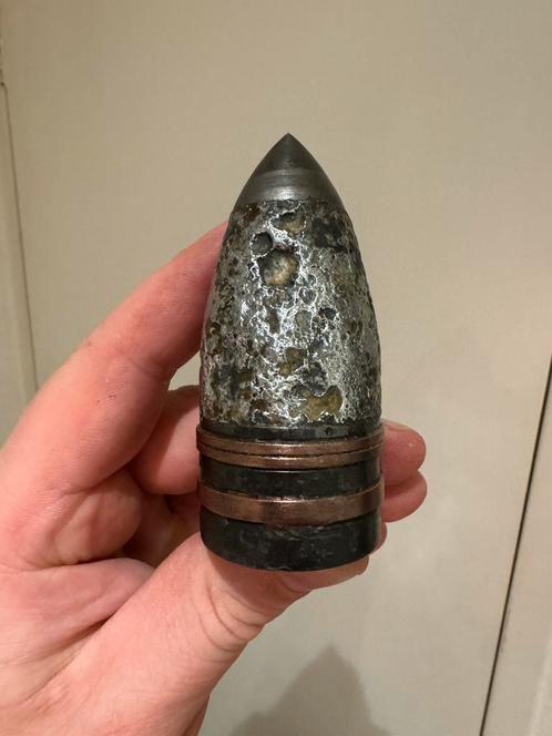 37mm pompom Frans model 1937 pantsergranaat zeldzaam obus, Verzamelen, Militaria | Tweede Wereldoorlog, Ophalen of Verzenden
