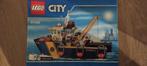 lego city diepzee onderzoeksschip 60095, Ophalen, Gebruikt, Complete set, Lego