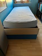 Bed met nachtkastje I-Max, Ophalen, 85 tot 100 cm, Gebruikt, Matras