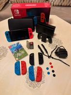 Nintendo Switch V2 Met Games (incl. Alle accessoires), Zo goed als nieuw, Met 1 controller, Met games, Ophalen