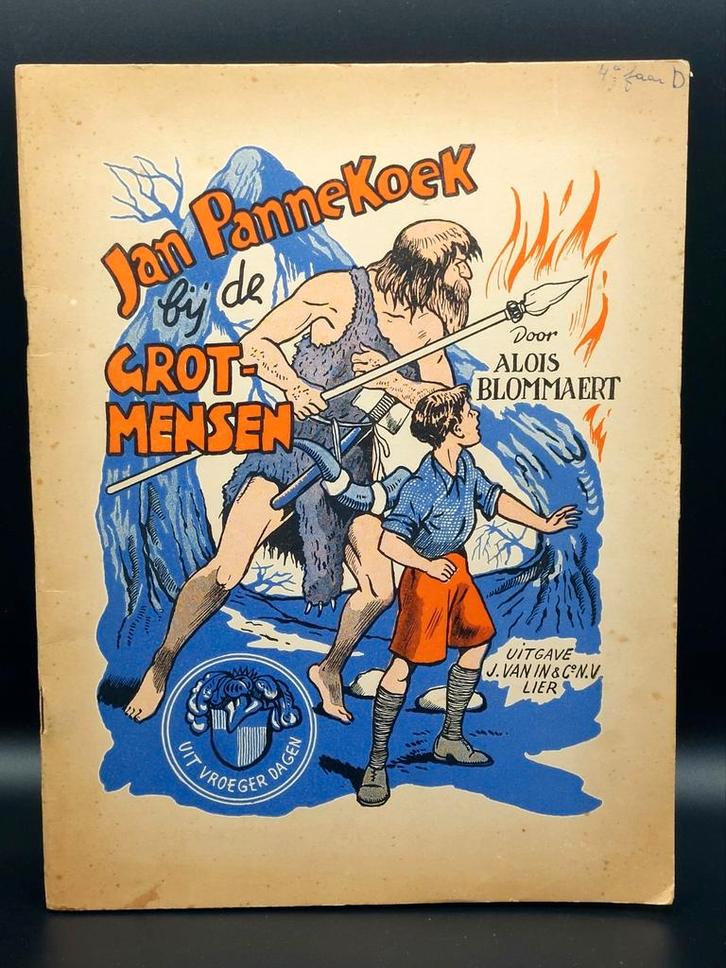 Jan Pannekoek bij de Grotmensen - Aloïs Blommaert, Antiek en Kunst, Antiek | Boeken en Manuscripten, Ophalen of Verzenden