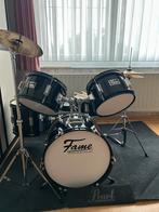 Kinderdrumstel Fame, Muziek en Instrumenten, Drumstellen en Slagwerk, Ophalen, Zo goed als nieuw
