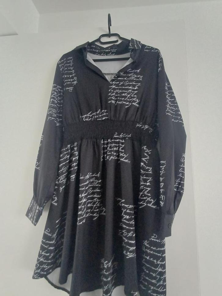 Shein - Prachtige jurk (mt L), Kleding | Dames, Jurken, Nieuw, Maat 42/44 (L), Zwart, Boven de knie, Ophalen of Verzenden