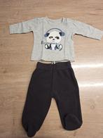 Wintersetje panda maat 56, Kinderen en Baby's, Babykleding | Maat 56, Ophalen of Verzenden, Zo goed als nieuw, Jongetje of Meisje