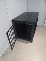Hondenbench meubel zwart, Dieren en Toebehoren, Ophalen, Zo goed als nieuw