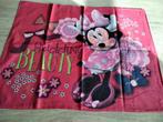 Dekbedovertrek Minnie Mouse, Ophalen of Verzenden, Zo goed als nieuw, Dekbedovertrek