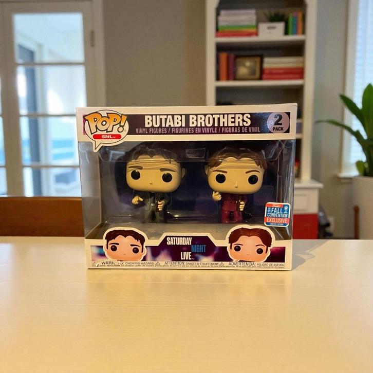 Funko Pop Saturday Night Live — Butabi Brothers nieuw, Verzamelen, Beelden en Beeldjes, Nieuw, Mens, Ophalen of Verzenden