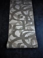 Design patroon behang-2 rollen-prijs per rol, Ophalen of Verzenden, Bruin