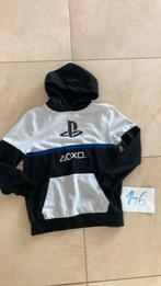 Zwarte met wit Jongens Hoodie maat 146, Ophalen, Gebruikt, Jongen, Trui of Vest