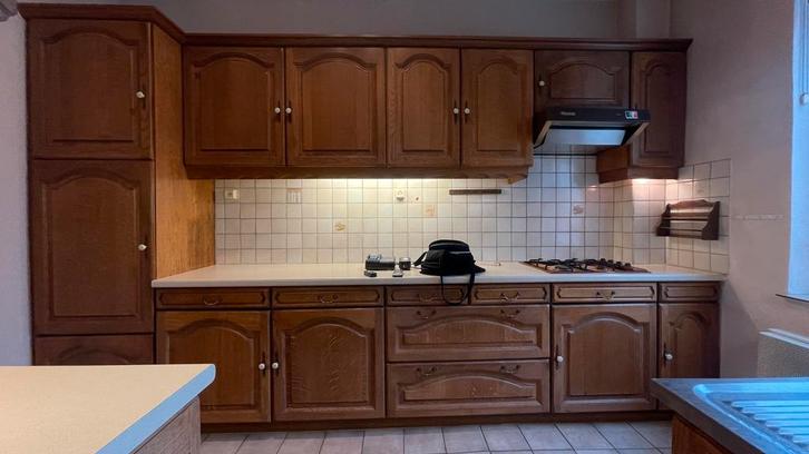 Keuken, volledig in orde, zelf uit te breken voor 17/10/25, Huis en Inrichting, Keuken | Complete keukens, Gebruikt, Dubbelwandige keuken