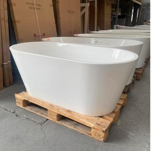 Designbad Glanzend Wit – 150x75 cm – Superdeal! nr110, Doe-het-zelf en Bouw, Sanitair, Nieuw, Bad, Ophalen of Verzenden