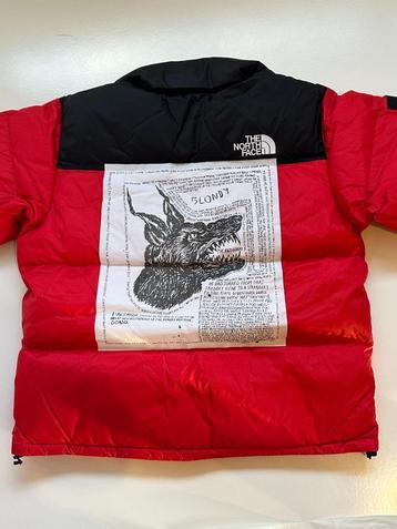 Supreme The North Face Nuptse Jacket Red – Maat L - Large beschikbaar voor biedingen
