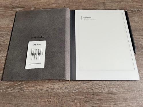 reMarkable 2 tablet + Marker Plus + Premium leren hoes, Computers en Software, Tekentablets, Gebruikt, Draadloos, Ophalen